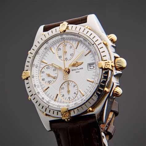 breitling gold chronograaf automaat 13035.01|Breitling Chronomat B13050.1 .